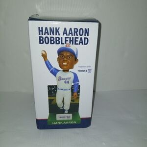 Hank Aaron 715 Homerun Bobblehead Atlanta Braves
